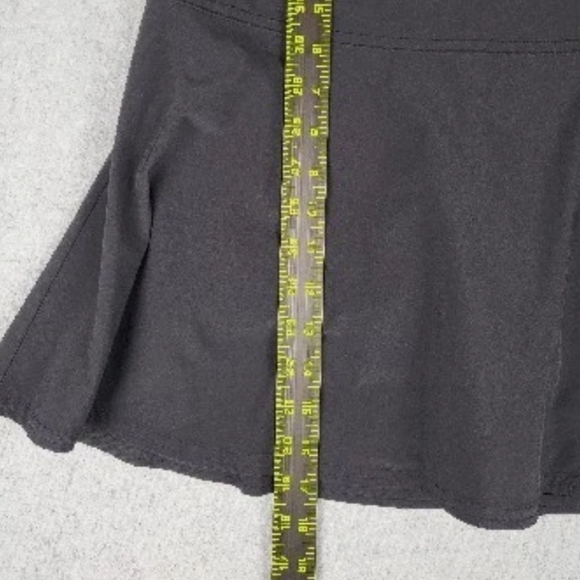 Athleta Black A-Line Mini Skort Athletic - Picture 3 of 5